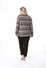 Picture of CURVY GIRL PATTERNED TOP